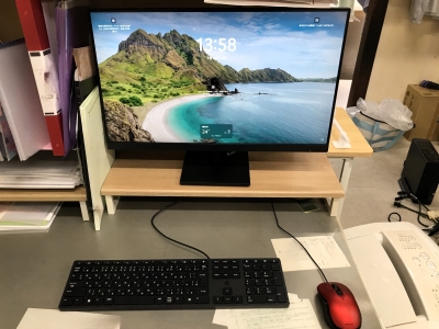 HPデスクトップPC Pro SFF400G9を設置